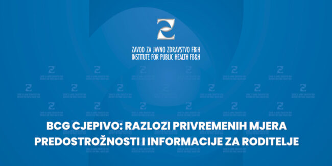 Naslovnica BCG i info za roditelje