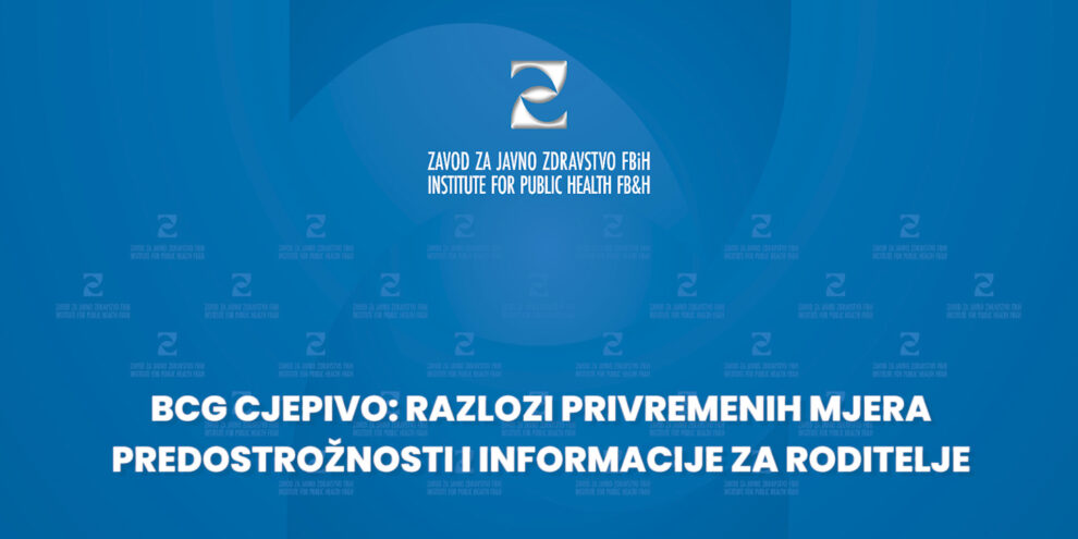 Naslovnica BCG i info za roditelje